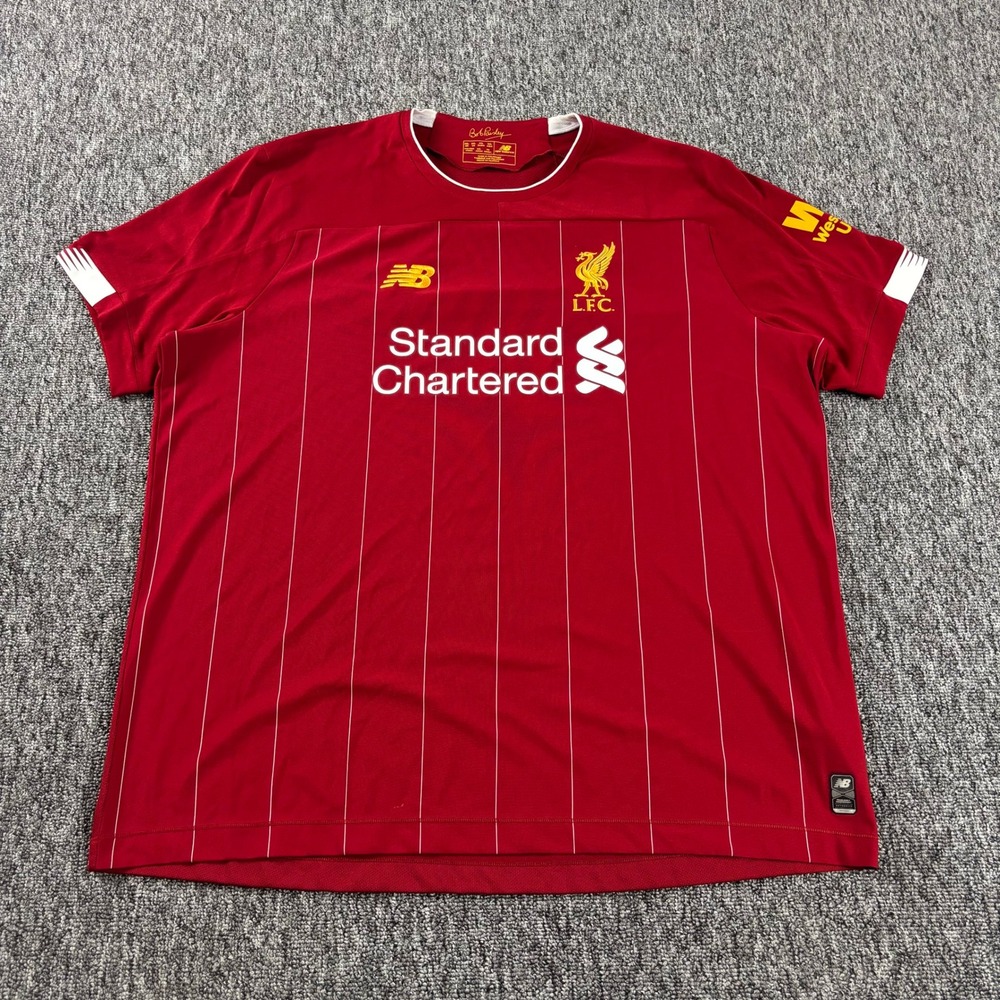 New Balance Liverpool FC 19/20 Home Jersey Bob Paisley 100th Anniversary Red 2XL